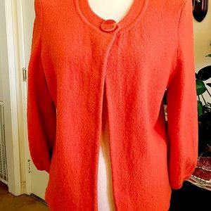 Jones New York Collection 100% Merino Wool Jacket